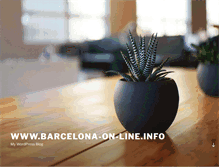 Tablet Screenshot of barcelona-on-line.info